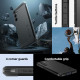 Juodas dėklas Samsung Galaxy A55 5G telefonui "Spigen Tough Armor"