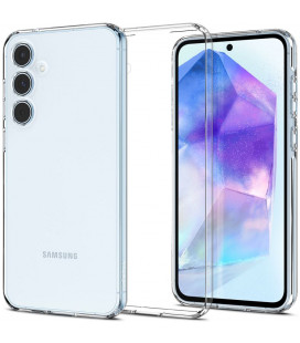 Skaidrus dėklas Samsung Galaxy A55 5G telefonui "Spigen Liquid Crystal"