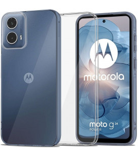 Skaidrus dėklas Motorola Moto G24 / G24 Power / G04 telefonui "Tech-Protect Flexair"