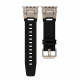 Juoda (Titanium) apyrankė Apple Watch 8 / 9 / 10 / 11 / SE / ULTRA (44 / 45 / 46 / 49 MM) "Tech-Protect Delta Pro"