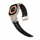 Juoda (Titanium) apyrankė Apple Watch 8 / 9 / 10 / 11 / SE / ULTRA (44 / 45 / 46 / 49 MM) "Tech-Protect Delta Pro"
