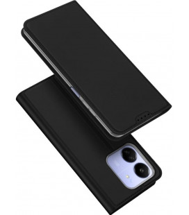 Juodas atverčiamas dėklas Xiaomi Redmi 13C / Poco C65 / Poco M6 5G telefonui "Dux Ducis Skin Pro"