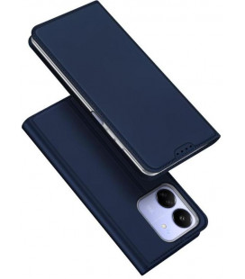 Mėlynas atverčiamas dėklas Xiaomi Redmi 13C / Poco C65 / Poco M6 5G telefonui "Dux Ducis Skin Pro"