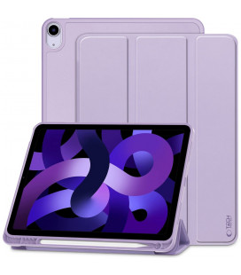 Violetinis atverčiamas dėklas Apple iPad Air 10.9 4 / 5 / 2020-2022 / 11 6 / 2024 planšetei "Tech-Protect SC Pen"