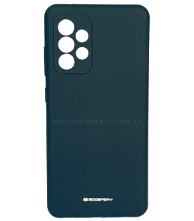 Dėklas Mercury Silicone Case Samsung A525 A52 4G/A526 A52 5G/A528 A52s 5G juodas