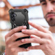 Juodas dėklas Samsung Galaxy A54 4G / 5G telefonui "Supcase IBLSN Armorbox"