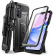Juodas dėklas Samsung Galaxy A15 4G / 5G telefonui "Supcase Unicorn Beetle Pro"