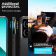Matinis juodas dėklas Xiaomi Redmi Note 13 Pro 5G / Poco X5 5G telefonui "Spigen Rugged Armor"