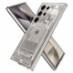 Dėklas Samsung Galaxy S24 Ultra telefonui "Spigen Ultra Hybrid Zero One Natural Titanium"