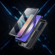 Juodas dėklas Samsung Galaxy A55 5G telefonui "Tech-Protect Kevlar Cam+"