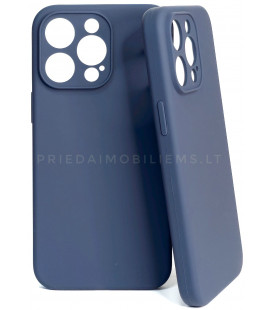 Mėlynas dėklas Apple iPhone 15 Pro Max telefonui "Tel Protect Silicone Premium"