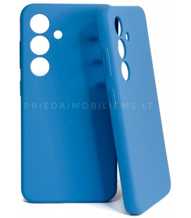 Mėlynas dėklas Samsung Galaxy S24 telefonui "Tel Protect Silicone Premium"