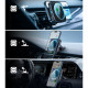 Juodas automobilinis telefono laikiklis su belaidžiu krovimu "ESR Halolock Magnetic Magsafe Vent Q12"