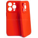 Raudonas dėklas Apple iPhone 15 Pro telefonui "Tel Protect Silicone Premium"