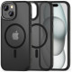 Matinis juodas dėklas Apple iPhone 15 telefonui "Tech-Protect Magmat Magsafe 2"