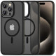 Matinis juodas dėklas Apple iPhone 15 Pro Max telefonui "Tech-Protect Magmat Magsafe 2"