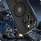 Matinis juodas dėklas Apple iPhone 15 Pro Max telefonui "Tech-Protect Magmat Magsafe 2"