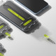Apsauginis grūdintas stiklas Samsung Galaxy A35 5G telefonui "Ringke Easy Slide 2-Pack"