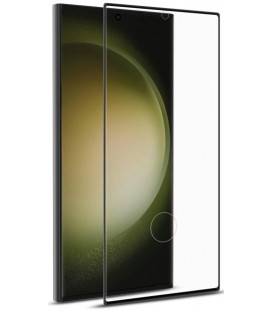 Apsauginis grūdintas stiklas Samsung Galaxy S23 Ultra telefonui "Hard Full Glue 5D"