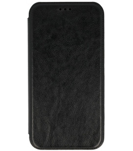 Juodas atverčiamas dėklas Samsung Galaxy A35 5G telefonui "Razor Leather Book"