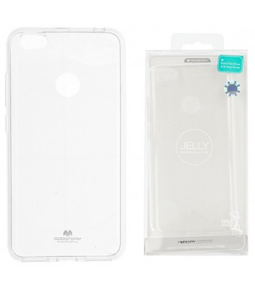 Skaidrus silikoninis dėklas Xiaomi Redmi Note 5A telefonui "Mercury Goospery Pearl Jelly Case"