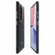 Matinis juodas dėklas Samsung Galaxy S24 Ultra telefonui "Spigen Enzo Aramid Mag magsafe"