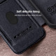 Rudas atverčiamas dėklas Samsung Galaxy A55 5G telefonui "Nillkin Qin Book Pro"