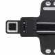 Juodas universalus dėklas ant rankos telefonams iki 6,9" "Spigen A703 Dynamic Shield Armband"
