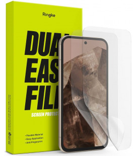 Apsauginės ekrano plėvelės Google Pixel 8A telefonui "Ringke Dual Easy 2-Pack"