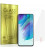 Apsauginis grūdintas stiklas Samsung Galaxy S21 FE telefonui " Tempered Glass GOLD"
