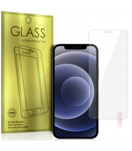 Apsauginis grūdintas stiklas Apple iPhone 12 Pro Max telefonui " Tempered Glass GOLD"