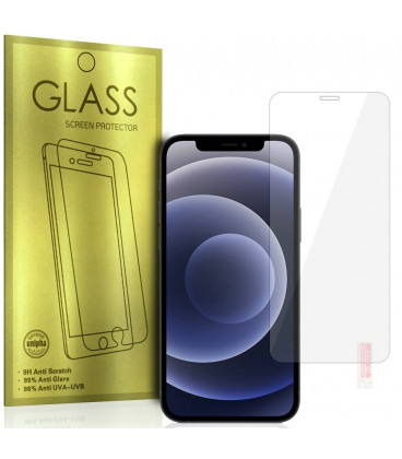 Apsauginis grūdintas stiklas Apple iPhone 12 Pro Max telefonui " Tempered Glass GOLD"