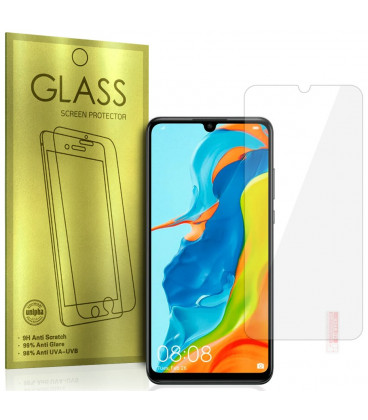 Apsauginis grūdintas stiklas Huawei P30 Lite telefonui "Tempered Glass GOLD"