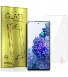 Apsauginis grūdintas stiklas Samsung Galaxy S20 FE telefonui " Tempered Glass GOLD"