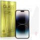 Apsauginis grūdintas stiklas Apple iPhone 15 Pro Max telefonui "Tempered Glass GOLD"