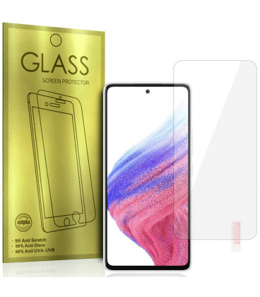 Apsauginis grūdintas stiklas Samsung Galaxy A53 5G telefonui "Tempered Glass GOLD"