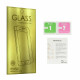 Apsauginis grūdintas stiklas Samsung Galaxy S22 telefonui " Tempered Glass GOLD"