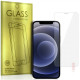Apsauginis grūdintas stiklas Apple iPhone 12 / 12 Pro telefonui " Tempered Glass GOLD"