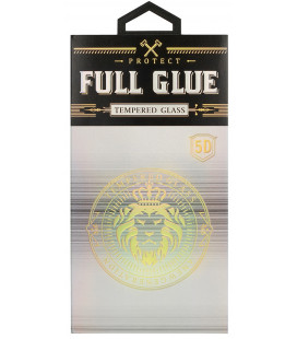 Apsauginis grūdintas stiklas Apple iPhone 13 / 13 Pro / 14 / 16E telefonui "Hard Full Glue 5D"