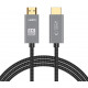 Juodas HDMI 2.1 4K 120Hz / 8K 60Hz 200cm "Tech-Protect Ultraboost"