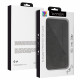 Juodas atverčiamas dėklas Samsung Galaxy A52 / A52s telefonui "Wonder Prime Case"