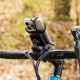 Juodas universalus telefonų laikiklis dviračiams "Ringke Quick & Go Bike Mount"