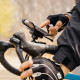 Juodas universalus telefonų laikiklis dviračiams "Ringke Quick & Go Bike Mount"