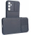Juodas dėklas su kameros apsauga Samsung Galaxy A34 5G telefonui "Camshield Soft"