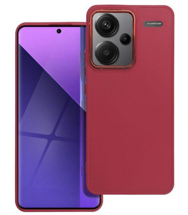 Raudonas dėklas Xiaomi Redmi Note 13 Pro Plus 5G telefonui "Frame Case"