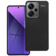 Matinis juodas dėklas Xiaomi Redmi Note 13 Pro Plus 5G telefonui "Frame Case"