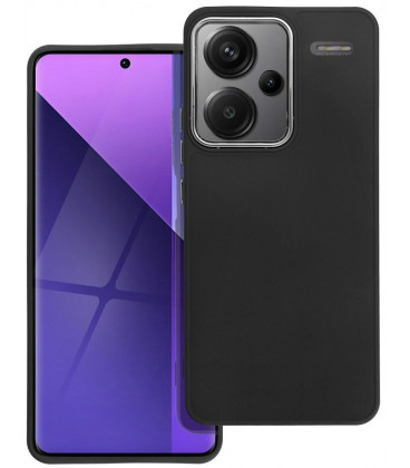 Matinis juodas dėklas Xiaomi Redmi Note 13 Pro Plus 5G telefonui "Frame Case"