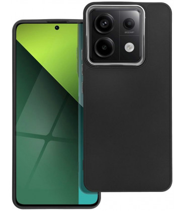 Matinis juodas dėklas Xiaomi Redmi Note 13 Pro 5G telefonui "Frame Case"