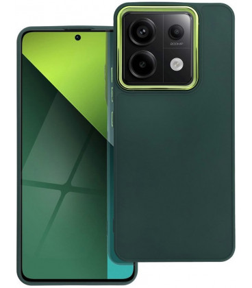 Žalias dėklas Xiaomi Redmi Note 13 Pro 5G telefonui "Frame Case"