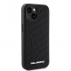 Juodas dėklas Apple iPhone 15 telefonui "Karl Lagerfeld PU Quilted Pattern Case"